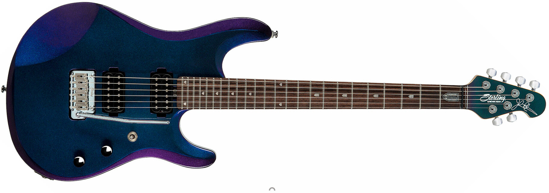 Sterling By Musicman John Petrucci Jp60 Signature Hh Trem Rw - Mystic Dream - Guitarra eléctrica con forma de str. - Main picture