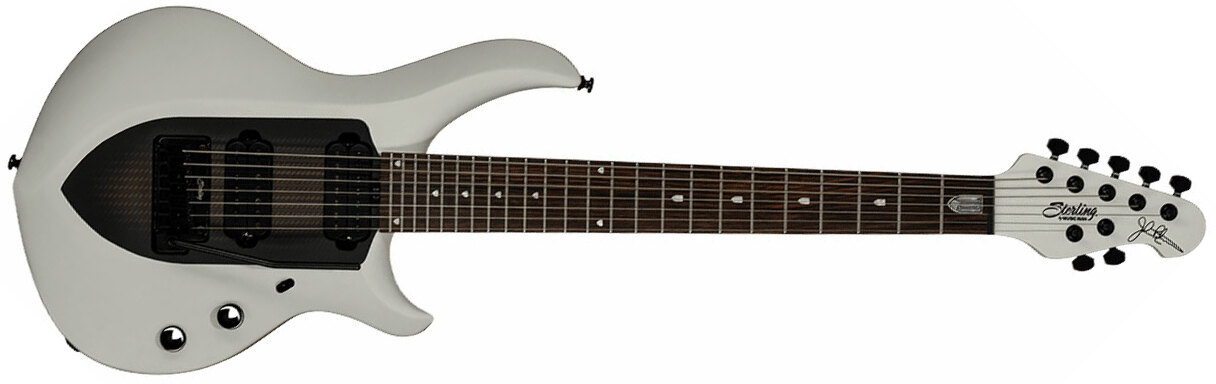 Sterling By Musicman John Petrucci Majesty Maj170 Signature 7c  2h Trem Rw - Chalk Grey - Guitarra eléctrica de autor - Main picture