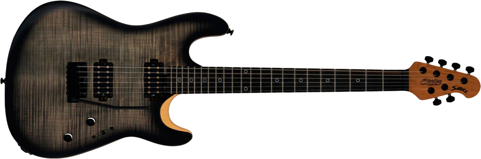 Sterling By Musicman Rabea Massad Sabre Signature 2h Trem Eb - Ashen Burst - Guitarra eléctrica de autor - Main picture