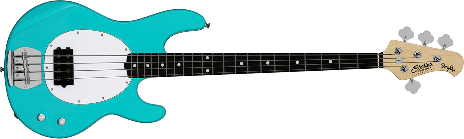 Sterling By Musicman Stingray Ray2 Intro 1h Ama - Electric Blue - Bajo eléctrico de cuerpo sólido - Main picture