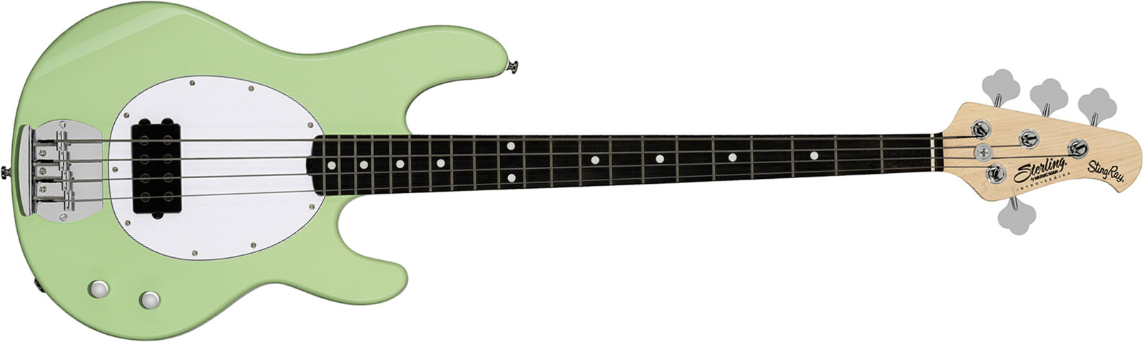 Sterling By Musicman Stingray Ray2 Intro 1h Ama - Misty Green - Bajo eléctrico de cuerpo sólido - Main picture