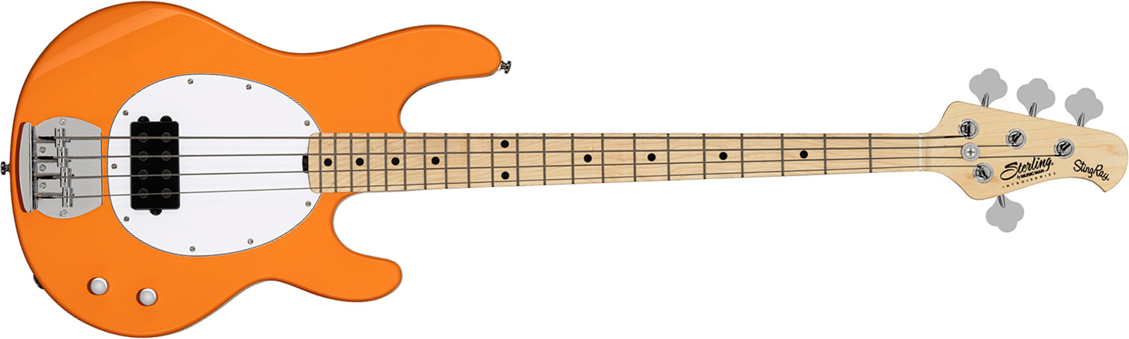 Sterling By Musicman Stingray Ray2 Intro 1h Mn - Sunrise Orange - Bajo eléctrico de cuerpo sólido - Main picture