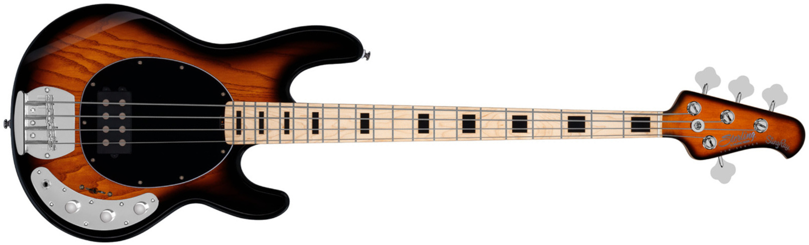 Sterling By Musicman Stingray4 Sub Series 1h Mn - Vintage Sunburst - Bajo eléctrico de cuerpo sólido - Main picture