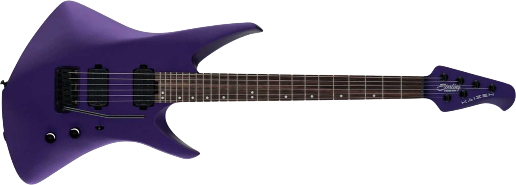 Sterling By Musicman Tosin Abasi Kaizen 6c Signature Multiscale 2h Trem Rw - Firemist Purple Satin - Guitarra eléctrica de autor - Main picture