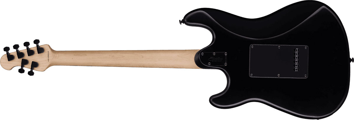 Sterling By Musicman Cutlass Ct30 Hss Trem Lau - Stealth Black - Guitarra eléctrica con forma de str. - Variation 1