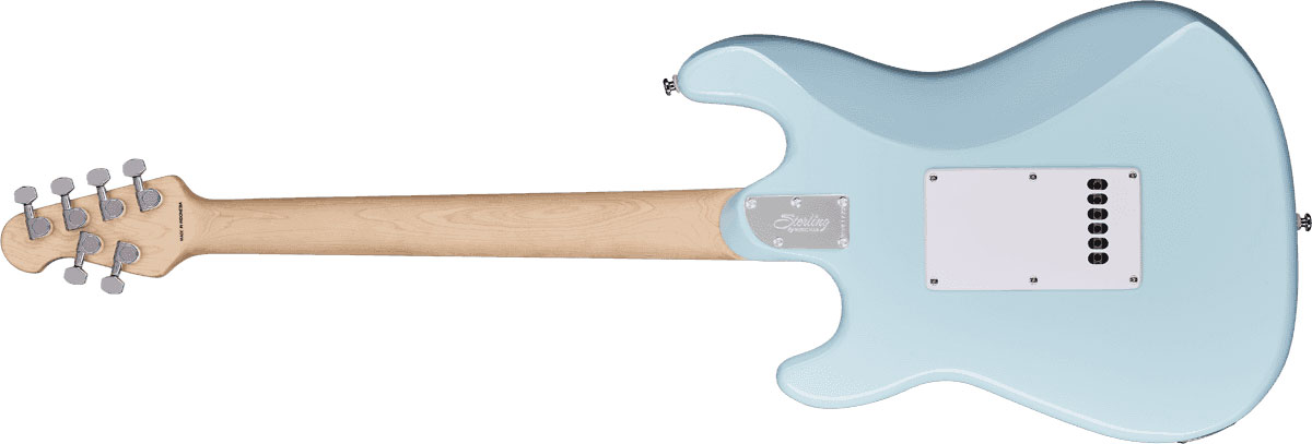 Sterling By Musicman Cutlass Ct30sss 3s Trem Mn - Daphne Blue - Guitarra eléctrica con forma de str. - Variation 1