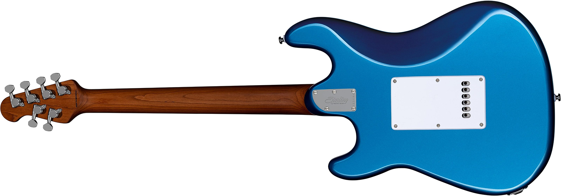Sterling By Musicman Cutlass Ct50sss 3s Trem Rw - Toluca Lake Blue - Guitarra eléctrica con forma de str. - Variation 1
