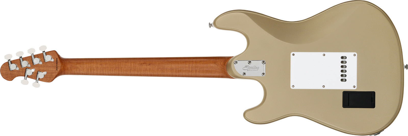 Sterling By Musicman Cutlass Plus Ct50xhss Hss Trem Rw - Cashmere - Guitarra eléctrica con forma de str. - Variation 1