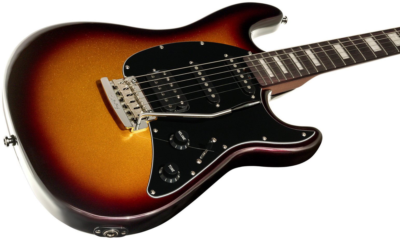 Sterling By Musicman Cutlass Plus Ct50xhss Hss Trem Rw - Showtime - Guitarra eléctrica con forma de str. - Variation 2