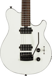Guitarra eléctrica de corte único. Sterling by musicman Axis AX3S - White