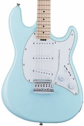 Guitarra eléctrica con forma de str. Sterling by musicman Cutlass CT30SSS - Daphne blue