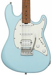 Guitarra eléctrica con forma de str. Sterling by musicman Cutlass CT50HSS (MN) - Daphne blue satin