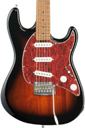 Guitarra eléctrica con forma de str. Sterling by musicman Cutlass CT50SSS (MN) - Vintage sunburst