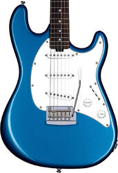 Guitarra eléctrica con forma de str. Sterling by musicman Cutlass CT50SSS (RW) - Toluca lake blue