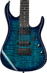 Guitarra eléctrica de 7 cuerdas Sterling by musicman John Petrucci JP157DQM Dimarzio - Cerulean paradise