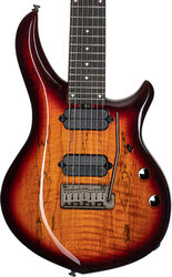 Guitarra eléctrica de 7 cuerdas Sterling by musicman John Petrucci Majesty MAJ270XSM - Blood orange burst