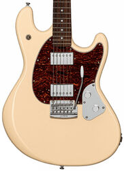 Guitarra eléctrica con forma de str. Sterling by musicman Stingray Guitar SR50 - Buttermilk