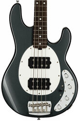 Bajo eléctrico de cuerpo sólido Sterling by musicman Stingray Ray34HH (RW) - Charcoal frost