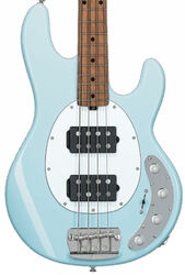 Bajo eléctrico de cuerpo sólido Sterling by musicman Stingray Ray34HH (MN) - Daphne blue