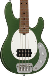 Bajo eléctrico de cuerpo sólido Sterling by musicman Stingray Short Scale RAYSS4 (MN) - Charging Green