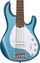 Bajo eléctrico de cuerpo sólido Sterling by musicman Stingray5 Ray35 (MN) - Blue sparkle