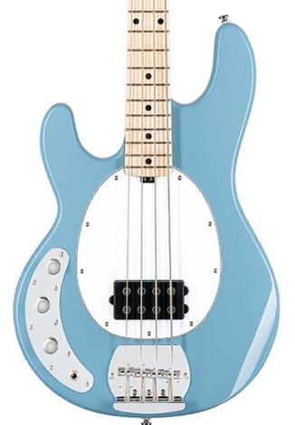 Bajo eléctrico de cuerpo sólido Sterling by musicman SUB StingRay RAY4 LH (MN) - Chopper blue