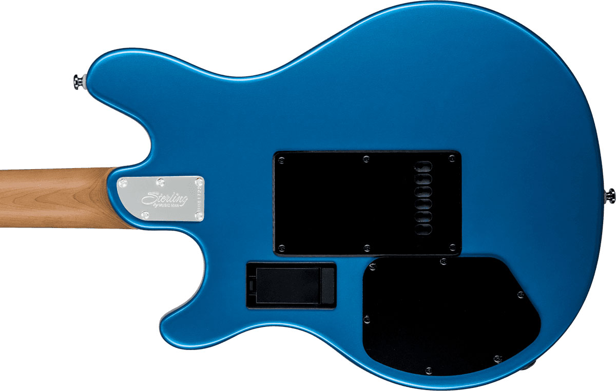 Sterling By Musicman James Valentine Tremolo Jv60t Signature Hh Mn - Toluca Lake Blue - Guitarra eléctrica con forma de str. - Variation 3