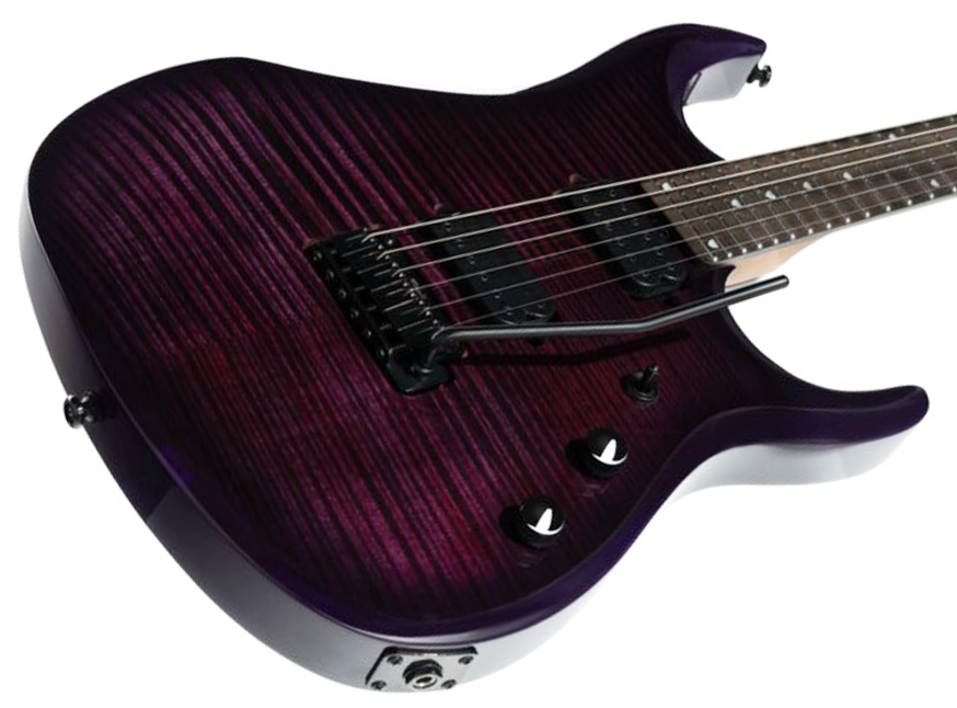 Sterling By Musicman John Petrucci Jp150dfm Signature 2h Dimarzio Trem Eb - Purple Nebula - Guitarra eléctrica de autor - Variation 2