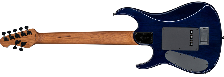 Sterling By Musicman John Petrucci Jp157dqm Dimarzio Signature 7c 2h Trem Eb - Cerulean Paradise - Guitarra eléctrica de 7 cuerdas - Variation 1