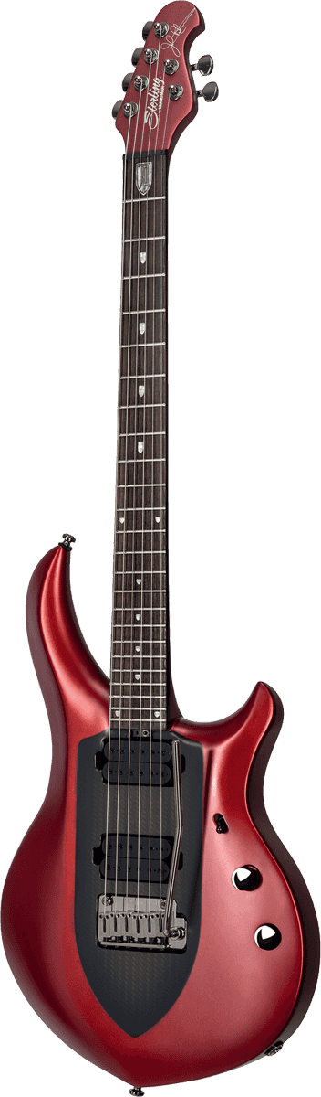 Sterling By Musicman John Petrucci Majesty Maj100 Signature Hh Trem Rw - Ice Crimson Red - Guitarra eléctrica de autor - Variation 3