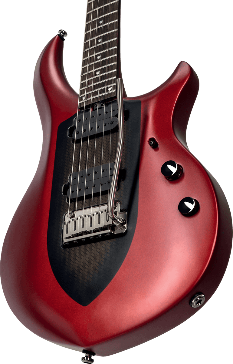 Sterling By Musicman John Petrucci Majesty Maj100 Signature Hh Trem Rw - Ice Crimson Red - Guitarra eléctrica de autor - Variation 4