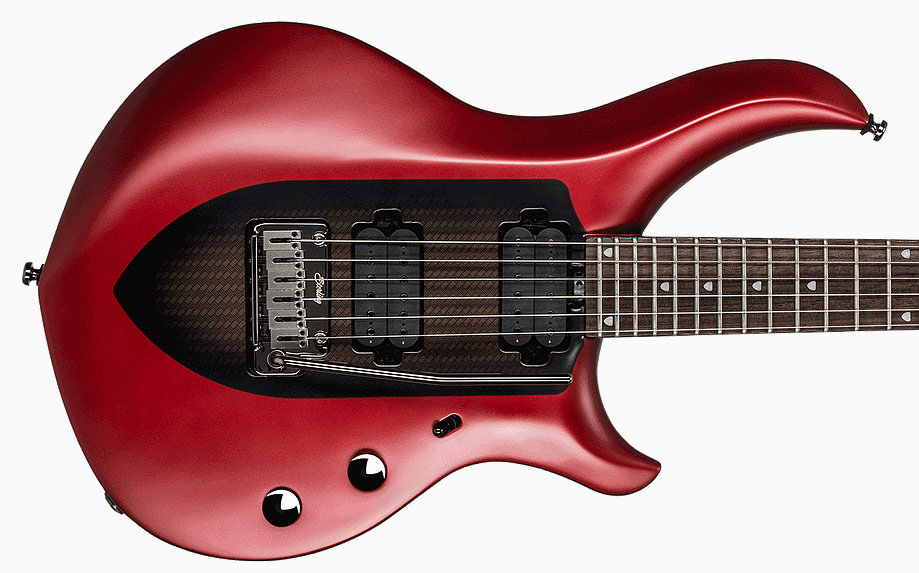 Sterling By Musicman John Petrucci Majesty Maj100 Signature Hh Trem Rw - Ice Crimson Red - Guitarra eléctrica de autor - Variation 1