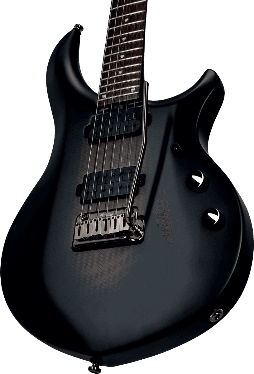 Sterling By Musicman John Petrucci Majesty Maj100 Signature Hh Trem Rw - Stealth Black - Guitarra eléctrica con forma de str. - Variation 3