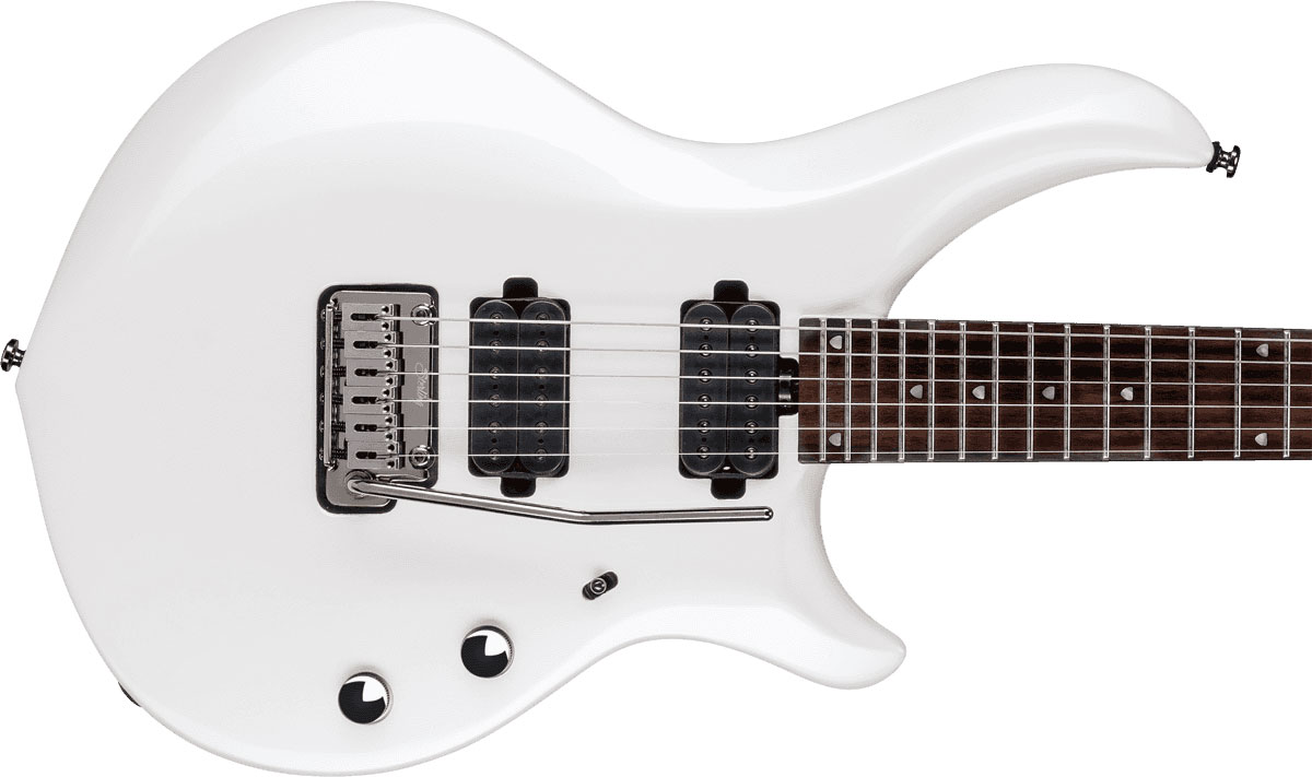 Sterling By Musicman John Petrucci Majesty X Maj100x Signature Hh Trem Rw - Pearl White - Guitarra eléctrica con forma de str. - Variation 2