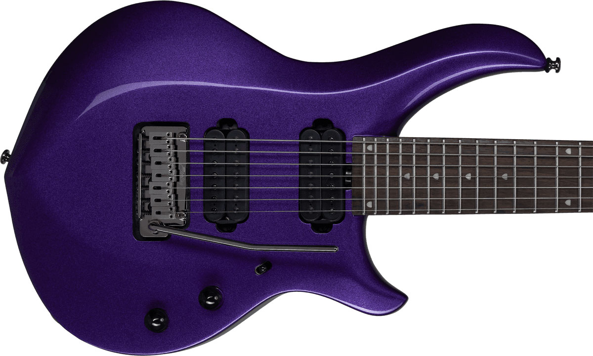 Sterling By Musicman John Petrucci Majesty X Maj170x Signature Hh Trem Rw - Purple Metallic - Guitarra eléctrica de 7 cuerdas - Variation 2