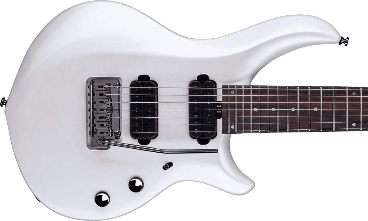 Sterling By Musicman John Petrucci Majesty X Maj170x Signature Hh Trem Rw - Pearl White - Guitarra eléctrica de 7 cuerdas - Variation 2