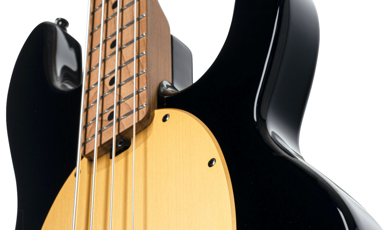 Sterling By Musicman Pete Wentz Stingray Signature 4c 1h Mn - Black - Bajo eléctrico de cuerpo sólido - Variation 3
