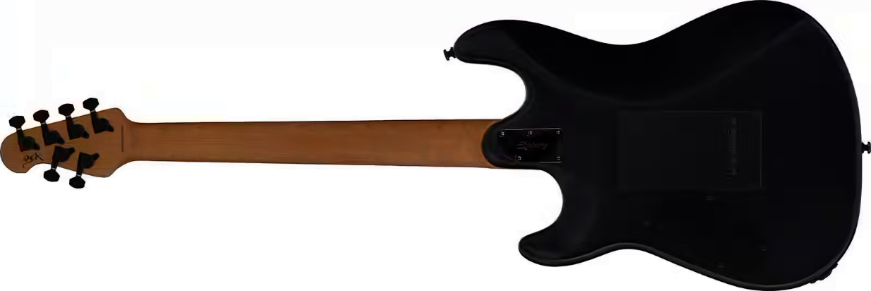 Sterling By Musicman Rabea Massad Sabre Signature 2h Trem Eb - Blood Flame Burst - Guitarra eléctrica de autor - Variation 1