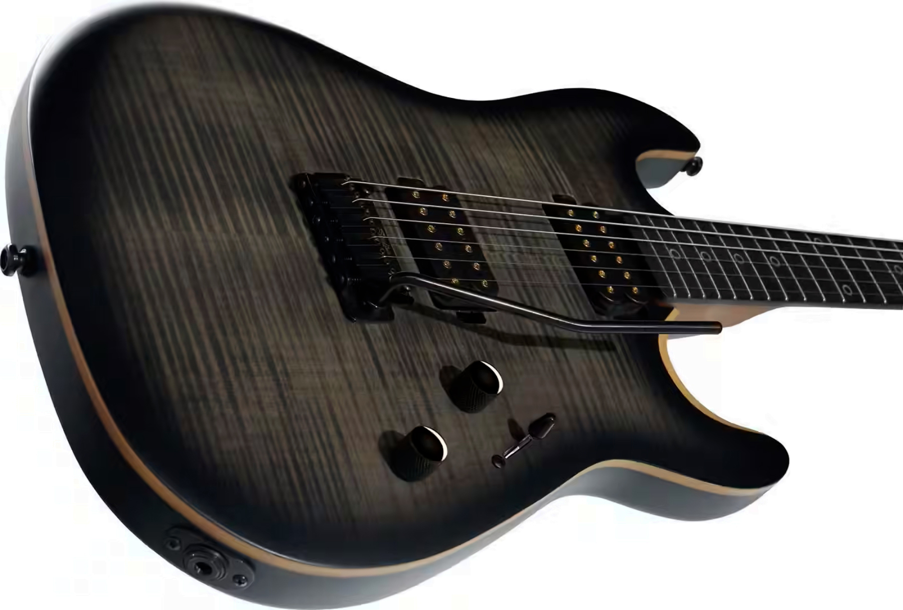 Sterling By Musicman Rabea Massad Sabre Signature 2h Trem Eb - Ashen Burst - Guitarra eléctrica de autor - Variation 2