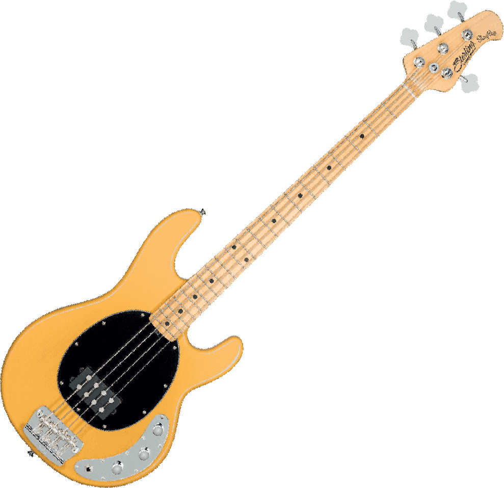 Sterling By Musicman Stingray Classic Ray24ca Active 1h Mn - Butterscotch - Bajo eléctrico de cuerpo sólido - Variation 4