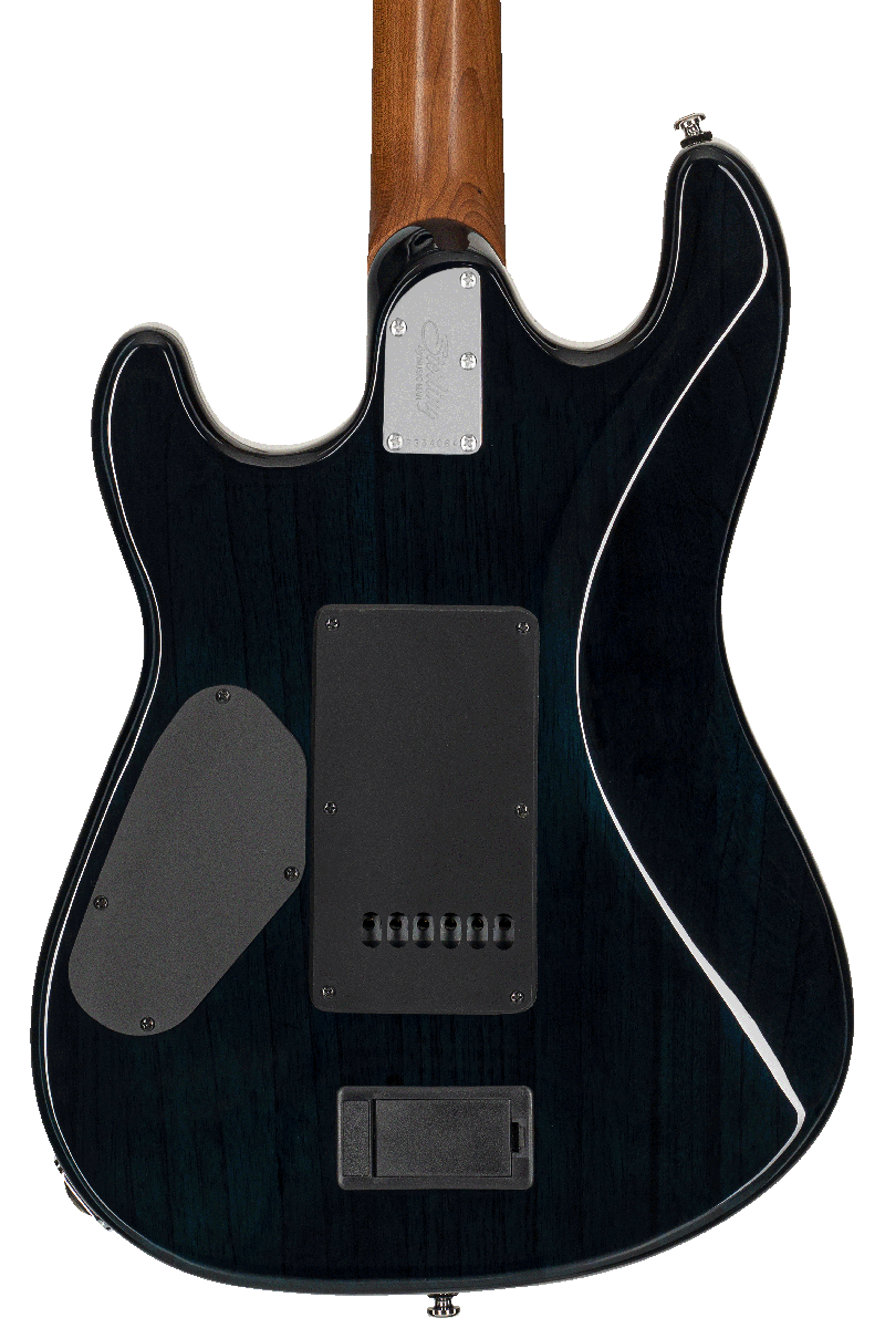 Sterling By Musicman Sabre Hh Trem Mn - Deep Blue Burst - Guitarra eléctrica con forma de str. - Variation 5