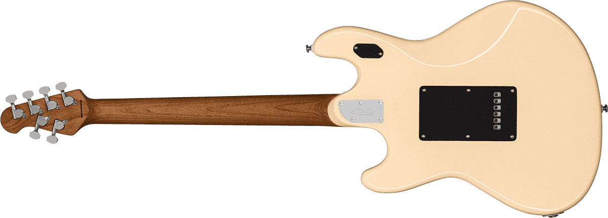 Sterling By Musicman Stingray Guitar Sr50 Hh Trem Rw - Buttermilk - Guitarra eléctrica con forma de str. - Variation 1