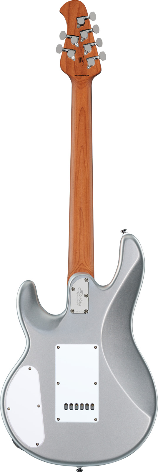 Sterling By Musicman Stingray Ii Trem Hh Rw - Silver - Guitarra eléctrica con forma de str. - Variation 3