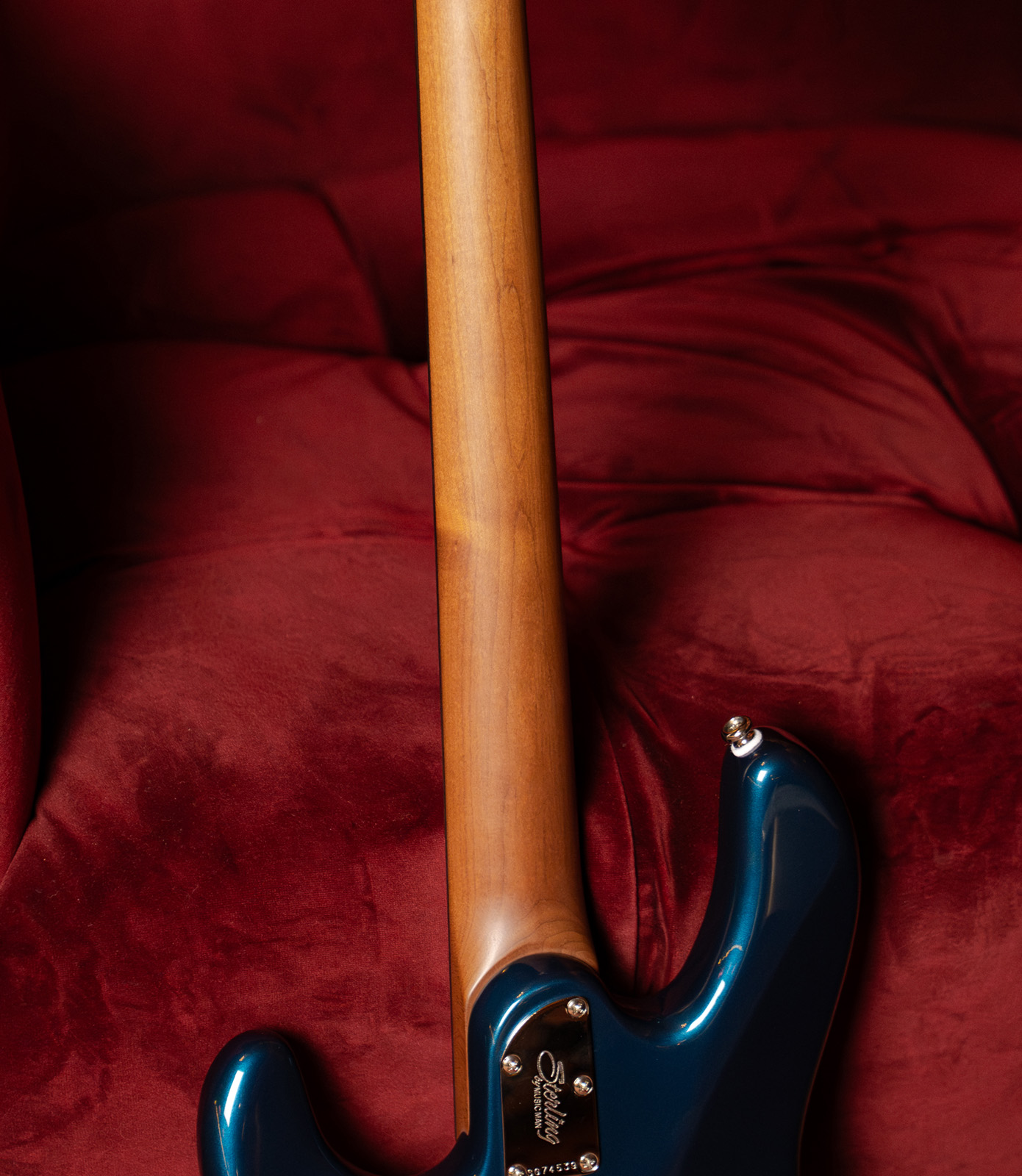 Sterling By Musicman Stingray Ii Trem Hh Rw - Blue Pearl - Guitarra eléctrica con forma de str. - Variation 5