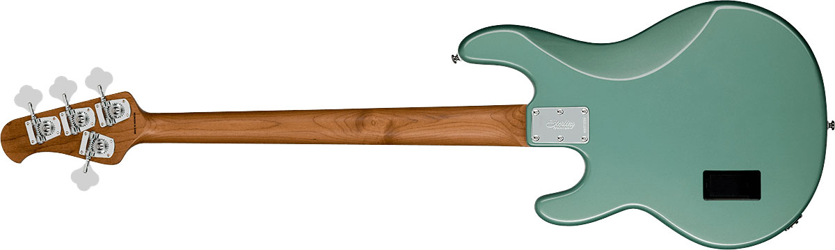 Sterling By Musicman Stingray Ray34 1h Active Rw - Dorado Green - Bajo eléctrico de cuerpo sólido - Variation 1