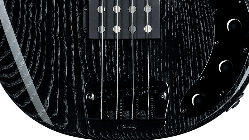 Sterling By Musicman Stingray Ray34ash H Active Mn - Ash Black - Bajo eléctrico de cuerpo sólido - Variation 3