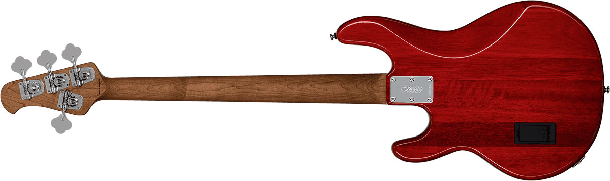 Sterling By Musicman Stingray Ray34fm H Active Rw - Heritage Cherry Burst - Bajo eléctrico de cuerpo sólido - Variation 2