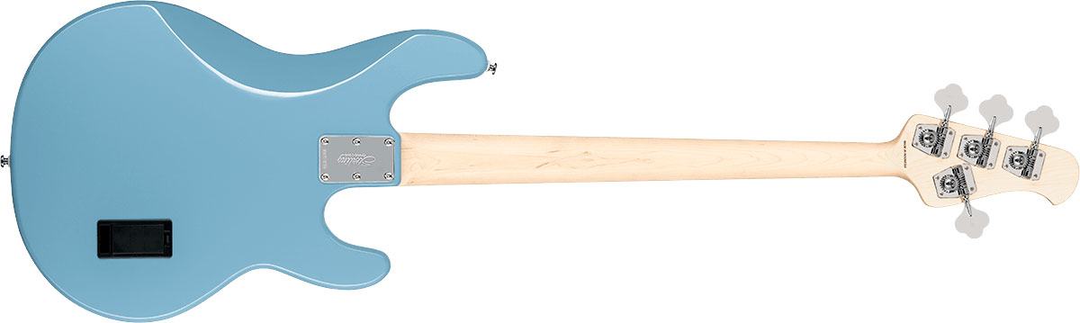 Sterling By Musicman Stingray Ray4h Lh 4c Gaucher Active Mn - Chopper Blue - Bajo eléctrico de cuerpo sólido - Variation 1