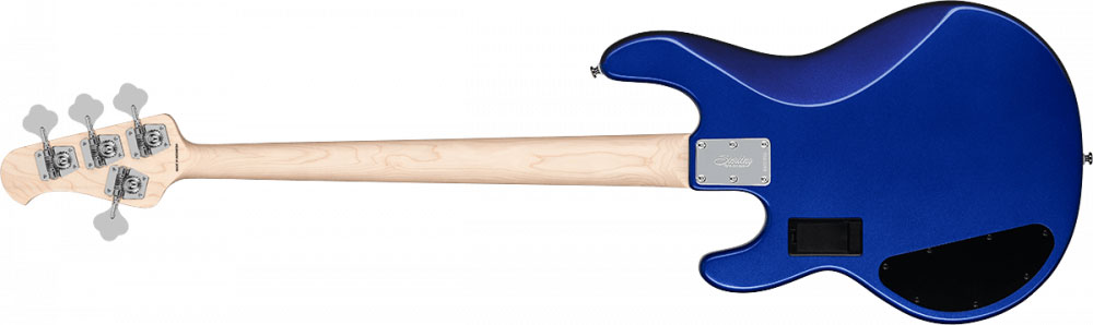 Sterling By Musicman Stingray Ray4hh 4c Active Mn - Cobra Blue - Bajo eléctrico de cuerpo sólido - Variation 1