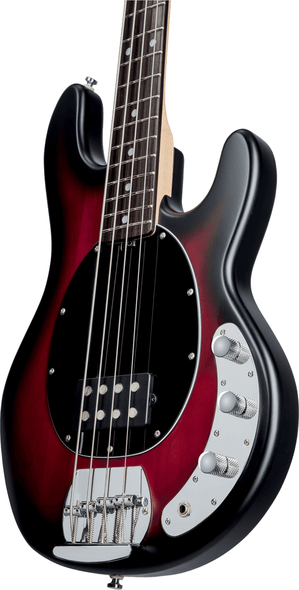 Sterling By Musicman Sub Ray4 (jat) - Ruby Red Burst Satin - Bajo eléctrico de cuerpo sólido - Variation 3